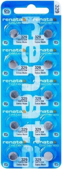 Produktbild Renata 329 / SR731SW (10 Stk., V329, SR731, 37 mAh)