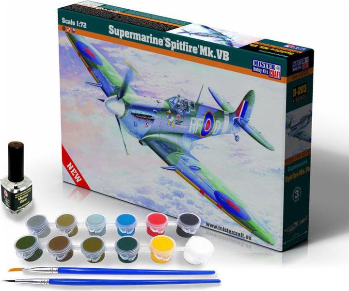 Produktbild MeisterCraft Supermarine Spitfire Mk.Vb SUPER SET