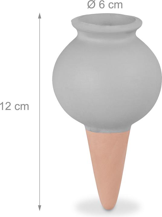 Image du produit Relaxdays 6x pointes d'argile (Cône d'argile)