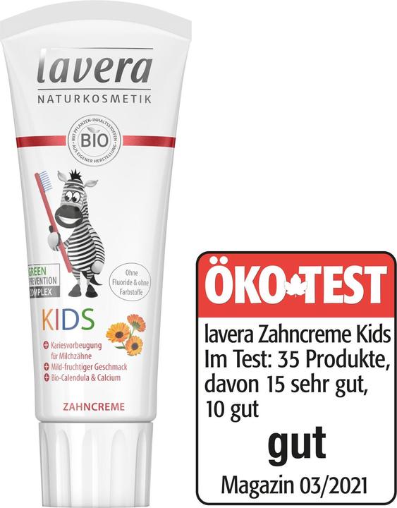 Produktbild Lavera Zahncreme Kids (75 ml)