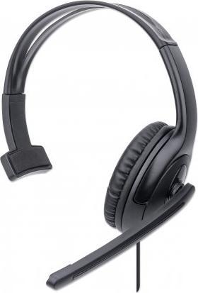 Immagine prodotto Manhattan Cuffie Mono USB-A Over-Ear (Cablato, USB-A)