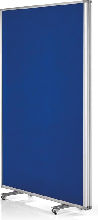 Actual product image Magnetoplan MAGNETOP. Presentation wall mobile 1112003 3610x1800x370mm blue (361 x 180 x 37 cm)
