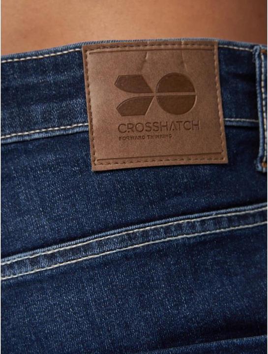 Image du produit Crosshatch Short en denim Riptrey Abraised pour homme (30)