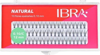 Ibra Tufts Of False Eyelashes 0.10 C-12Mm (Artificial eyelashes)