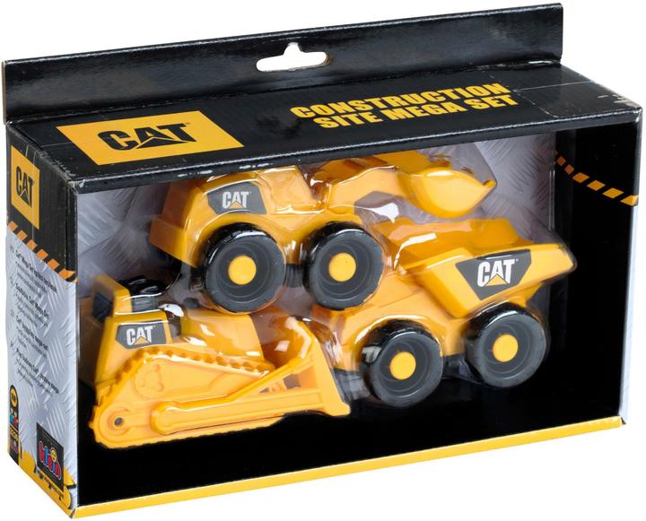 Image du produit Theo Klein Kit de véhicules de chantier CAT
