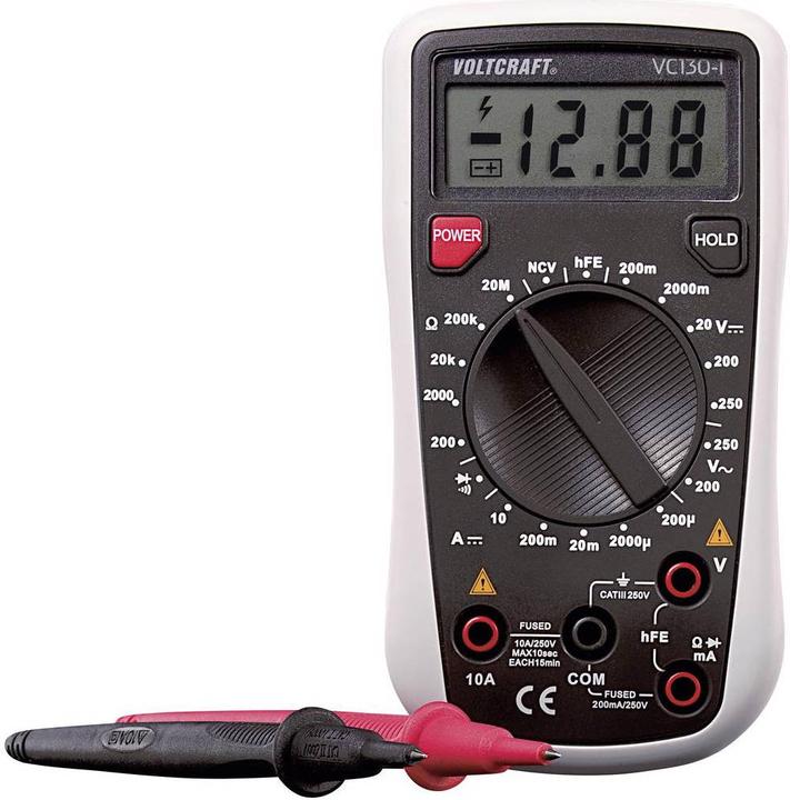 Actual product image Voltcraft VC130-1 + USB Power Meter PM-37