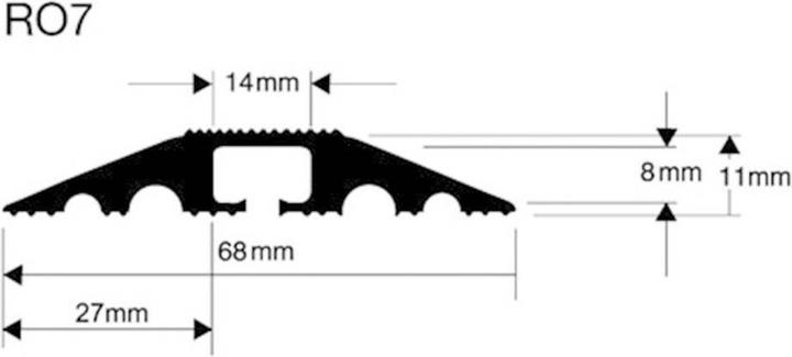 Produktbild Vulcascot Kabelbrücke Cable Safe Serie RO (Kabelbrücke, 300 cm)