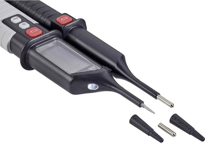 Produktbild Voltcraft Zweipoliger Spannungsprüfer + VDE Schraubendreher-Set + Tasche (CAT III 1000V, CAT IV 600V)