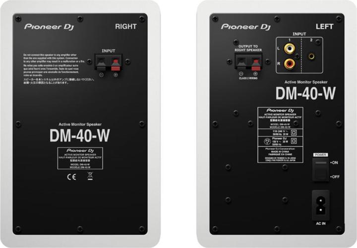 Actual product image Pioneer DJ DM-40D (Active, Pair, 2x 25 W)