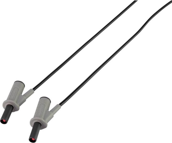 Actual product image Voltcraft Highly flexible test leads SET 0.25 m 1000 V, 600 V 10 A