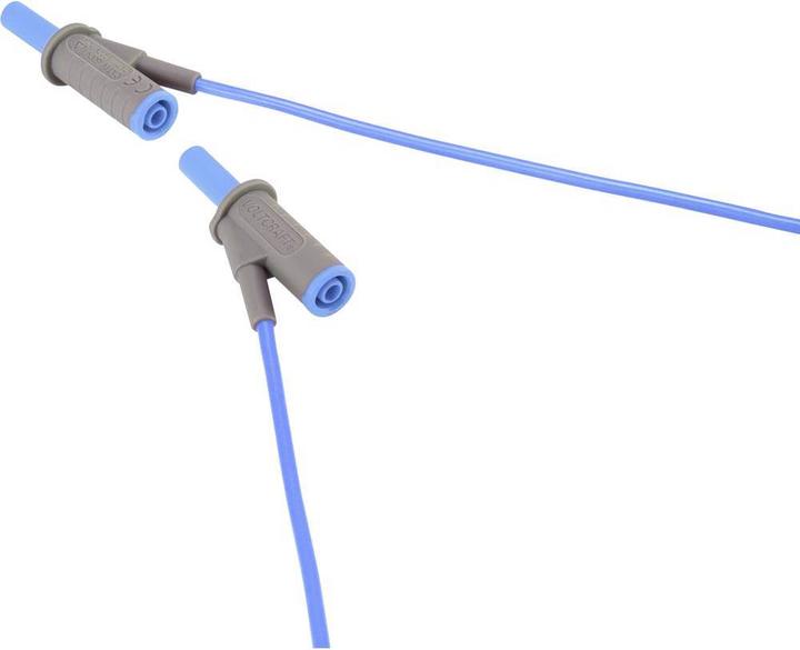 Actual product image Voltcraft Highly flexible test leads SET 0.25 m 1000 V, 600 V 10 A