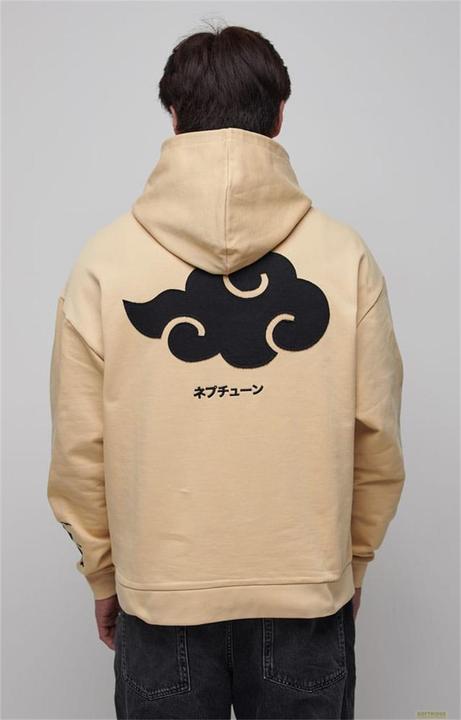 Immagine prodotto Maglia con cappuccio Naruto Shippuden Graphic Beige (M) (M)