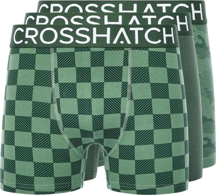 Crosshatch Bresler Boxershorts (3erPack) (S, 3er Pack)