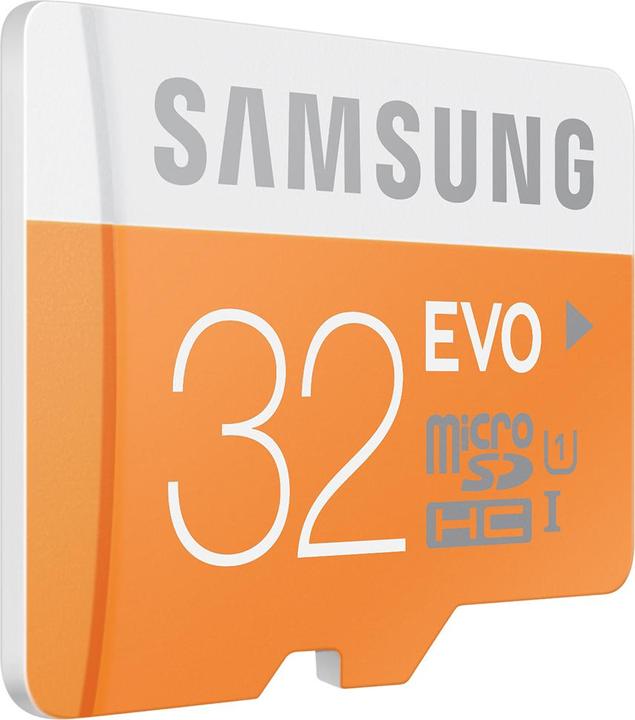 Immagine prodotto Samsung EVO microSDHC con adattatore (32 GB, microSDHC, U1, UHS-I)