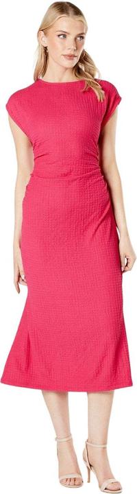 Actual product image Principles Womens/Ladies Textured Jersey Ruched Midi Dress (44 D)