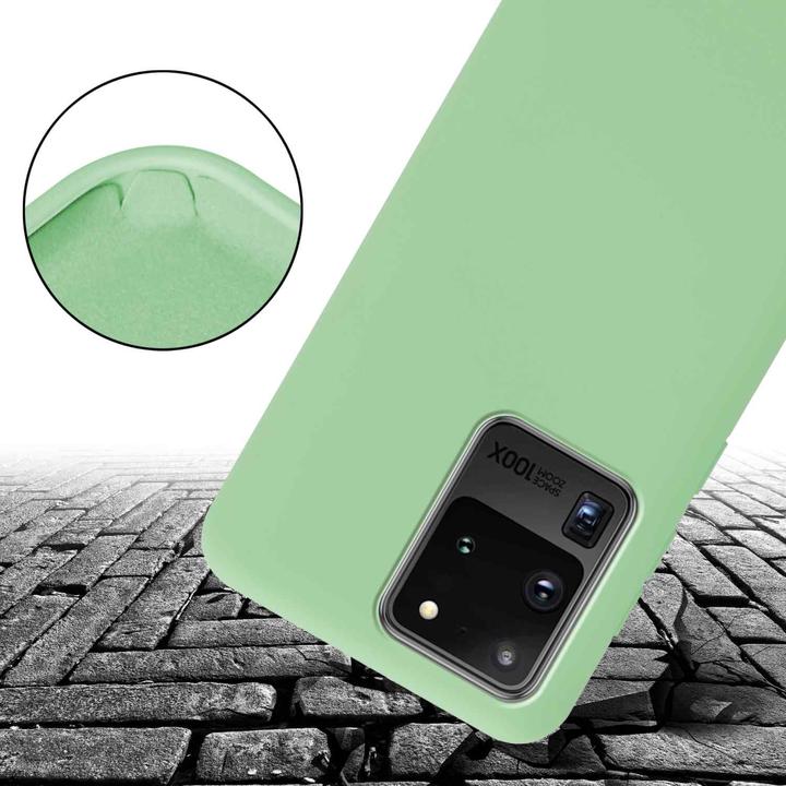 Actual product image Cadorabo TPU Cover Mobile Phone Chain Liquid (Samsung Galaxy S20 Ultra)