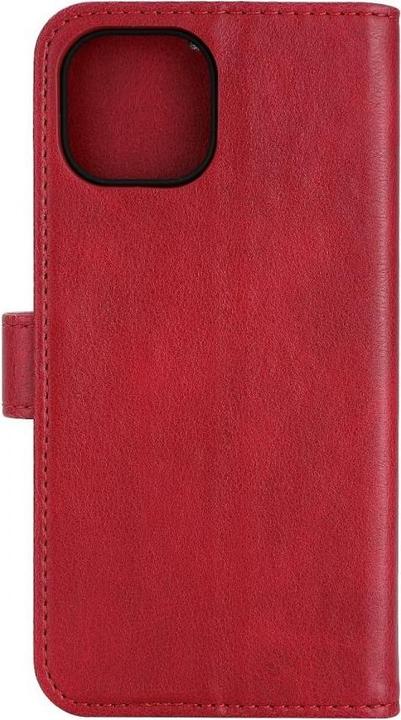 Actual product image Radicover Radiation Protection Wallet Vegan Leather iPhone 14 Flipcover Red (Apple iPhone 14)