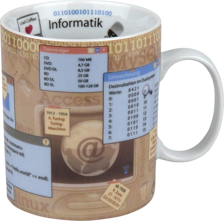 Produktbild Könitz Kaffeebecher "Informatik"