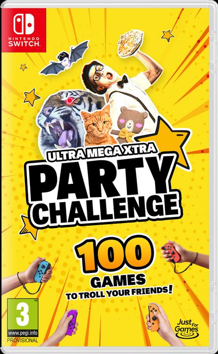 Actual product image Just for Games Ultra Mega Xtra Party Challenge (Switch, Switch Lite, Switch OLED)