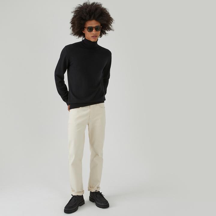 Image du produit La Redoute Collections Pull à col roulé 100% laine mérinos (S)