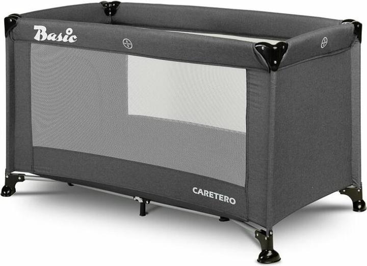 Produktbild Caretero Łóżeczko Turystyczne Basic Graphite