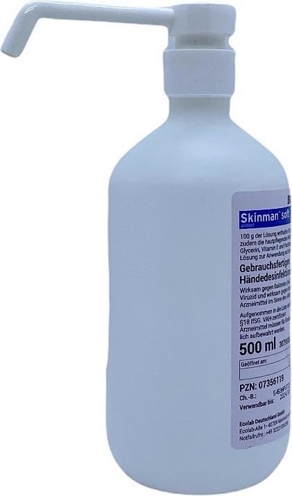 Produktbild Ecolab SKINMAN SOFT PROTECT (n) Disp 500 ml (500 ml)