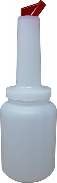 Actual product image Piazza Speed Bottle 2lt with red pourer (Dosing spout + pourer)