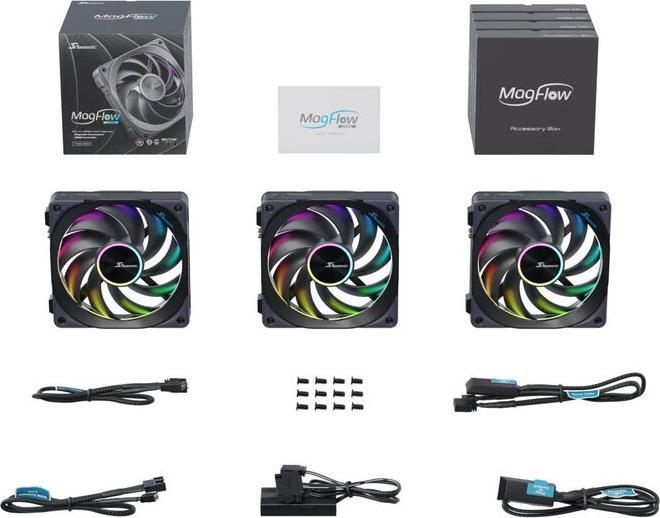 Immagine prodotto Seasonic MagFlow ARGB (120 mm, 3 x)