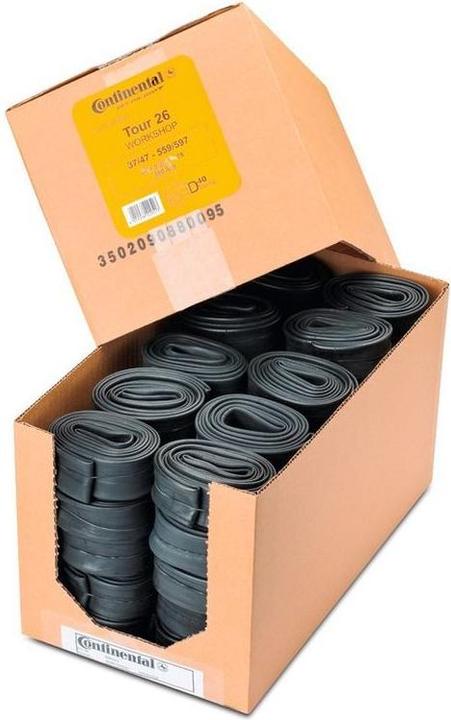 Produktbild Continental Schlauch MTB 26 Werkstattverpackung - 50 Stück (Presta (SV), 26", 42 mm)