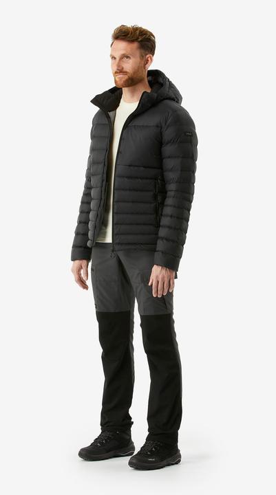 Actual product image Forclaz Men's down jacket with hood down to -10 °C trekking - MT500 (XL)