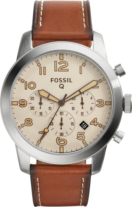 Produktbild Fossil Smartwatch Q Pilot 54 (Analoguhr, Hybrid Uhr, 44 mm)