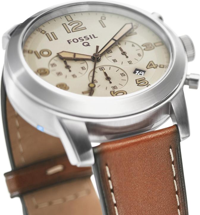 Produktbild Fossil Smartwatch Q Pilot 54 (Analoguhr, Hybrid Uhr, 44 mm)