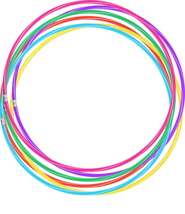 Produktbild Idena Hula-Hoop-Reifen 60cm 6fach sortiert (60 cm)