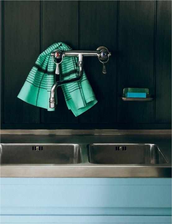 Produktbild HAY - Linear Tea Towel W52 x L80 (Green)