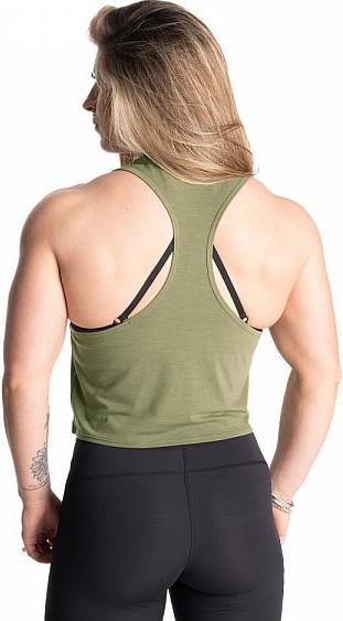 Actual product image Better Bodies Empire Loose Racerback Washed Green (S)