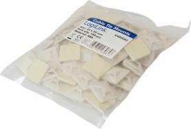 Actual product image LogiLink Cable tie mounts, self-adhesive Cable tie mount: 9 (Fixing loops, 25 mm, 100 pcs.)