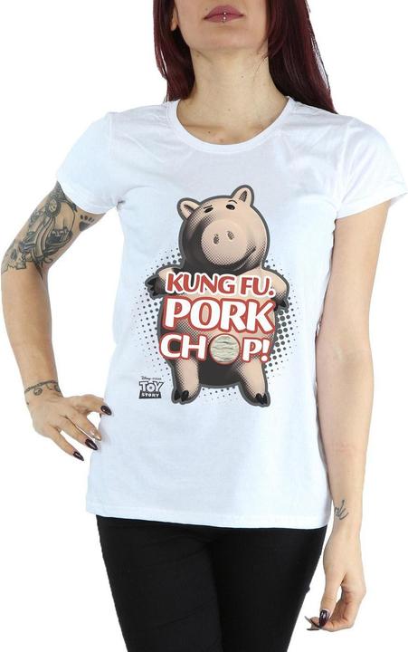 Immagine prodotto Disney Toy Story Kung Fu Pork Chop Maglietta Donna (L)