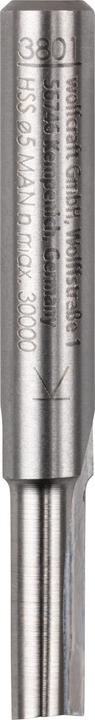 Produktbild wolfcraft wolfcraft 1 Nutfräser HSS S=6mm ø5x14mm