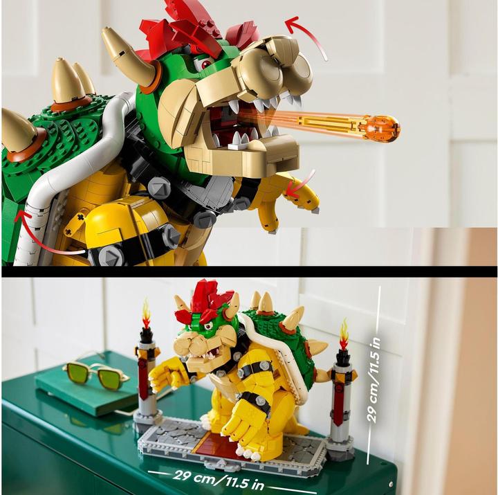 Image du produit LEGO Le puissant Bowser (71411, LEGO Super Mario)