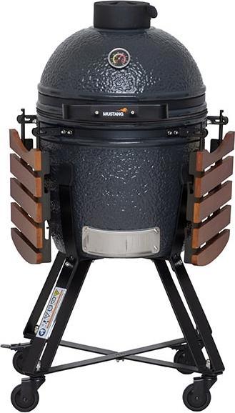 Mustang Grill Kamado M Charcoal Barbecue Superficie (diametro)=380mm Grigio (380 mm)