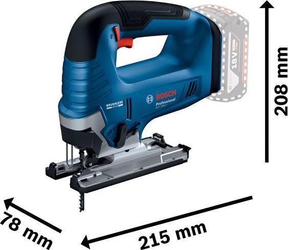 Actual product image Bosch Professional BOSC Battery Jigsaw