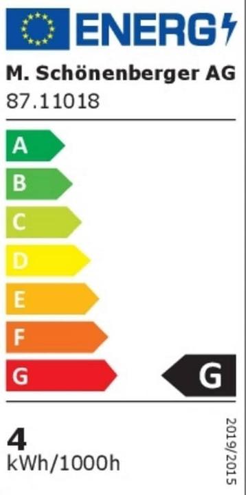 Energie-Label Illurbana Glow Home stehend (E27, 4 W, 300 lm, 1 x, G)
