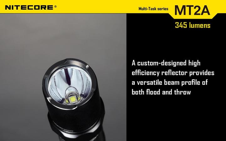 Immagine prodotto Nitecore Mt2a (15.50 cm, 345 lm)