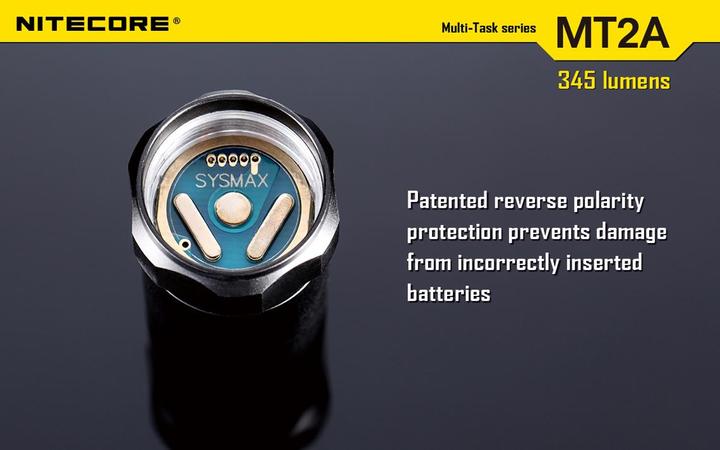 Immagine prodotto Nitecore Mt2a (15.50 cm, 345 lm)