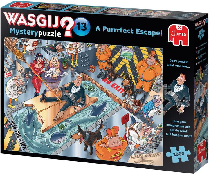 Actual product image Jumbo Puzzle Wasgij Mystery 13 (1000 pieces)