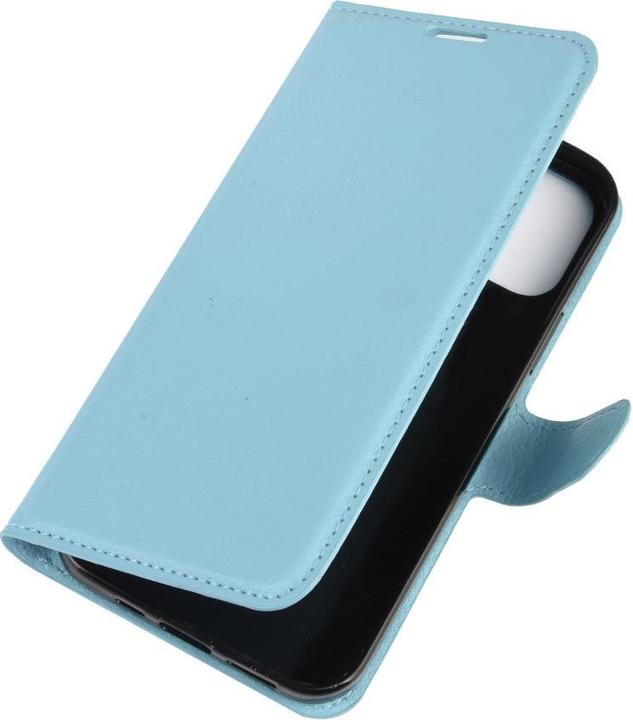 Actual product image Cover-Discount iPhone 12 / 12 Pro - leather case cover light blue (Apple iPhone 12, Apple iPhone 12 Pro)