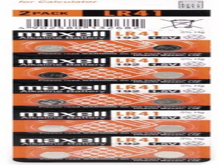 Produktbild Maxell LR41 (10 Stk., LR41, 28 mAh)