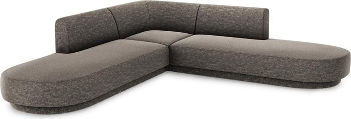 Image du produit Micadoni Canapé D'Angle Symétrique, "Miley", 5 Places, 248x248x70Fabriqué en Europe (Canapé d'angle)