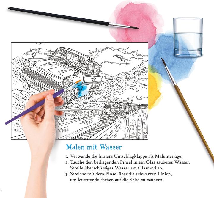 Produktbild Panini Harry Potter Magischer Wasserzauber - Bring Farbe in die Za (Deutsch, Panini Verlags GmbH, 2023)