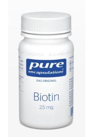 Produktbild Pure encapsulations Biotin (60 Stück, Kapseln, 26 g)